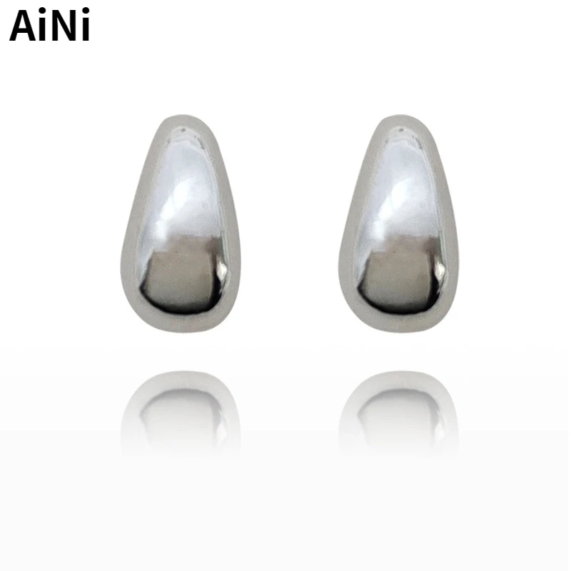 

Fashion Jewelry 925 Silver Needle Sweet Korean Temperament Cool Trend Metal Earrings For Women 2023 Trend New Simply Design