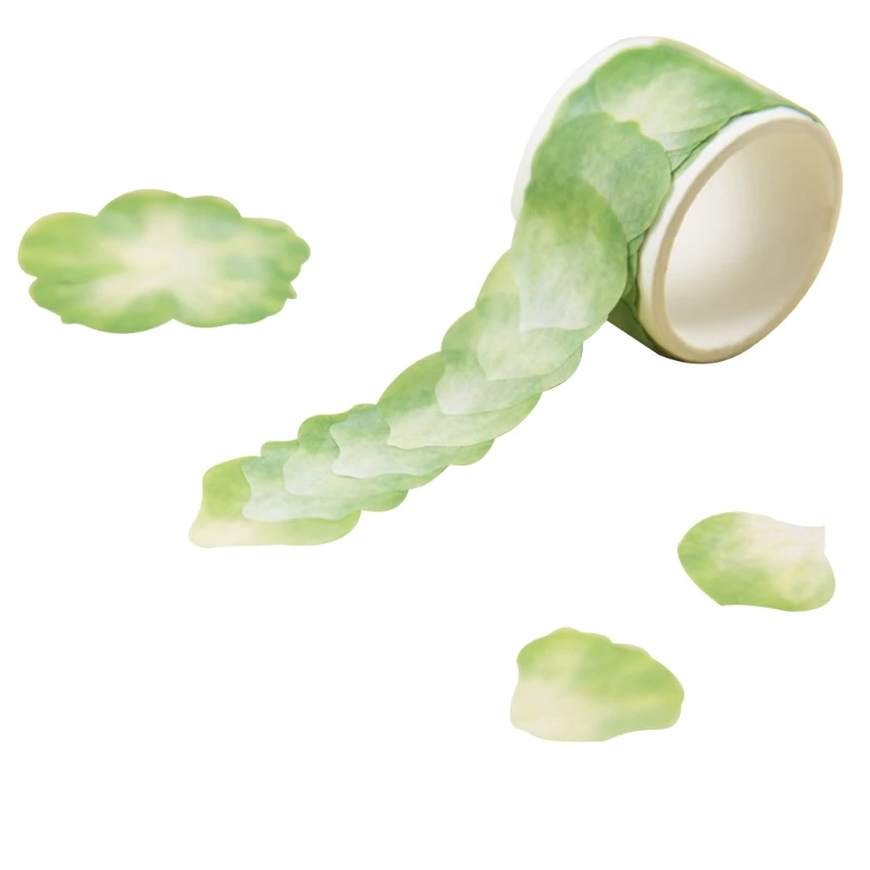 Изысканная бумажная лента Washi Цветочная фотография отлично подходит для