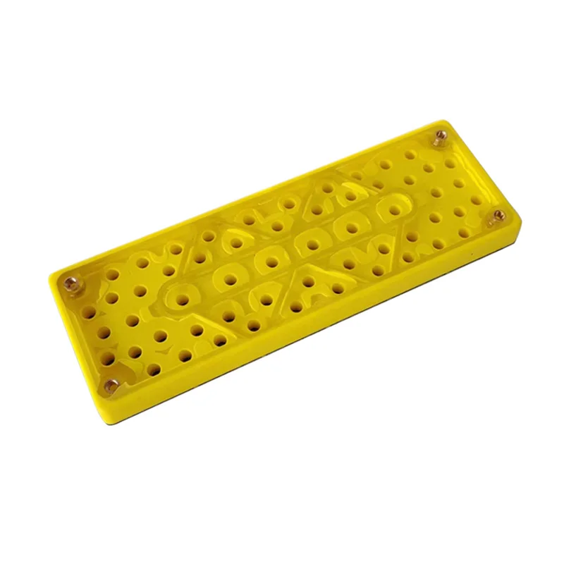 Suitable For Mirka Rectangular Sandpaper Machine Tray 70×198mm Pneumatic Sand Bed Tray Dry Sander Base Accessories