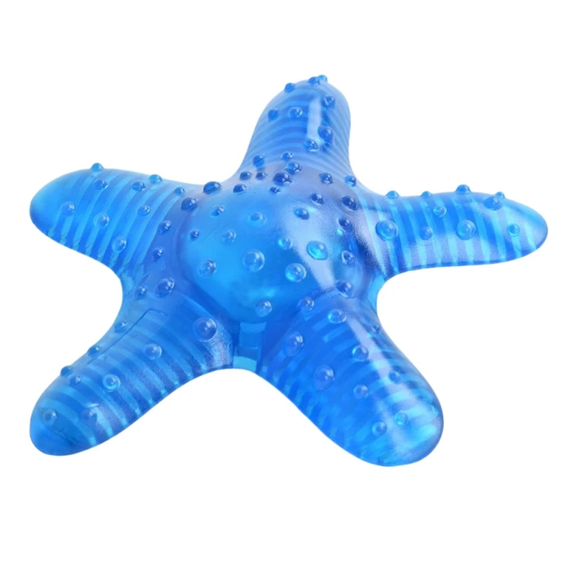 

Pet Dog Toys Bite Resistant Toy Star Shape Food-dispensing Toy Molar Chew Toys for Dogs Interactive Training Supplies