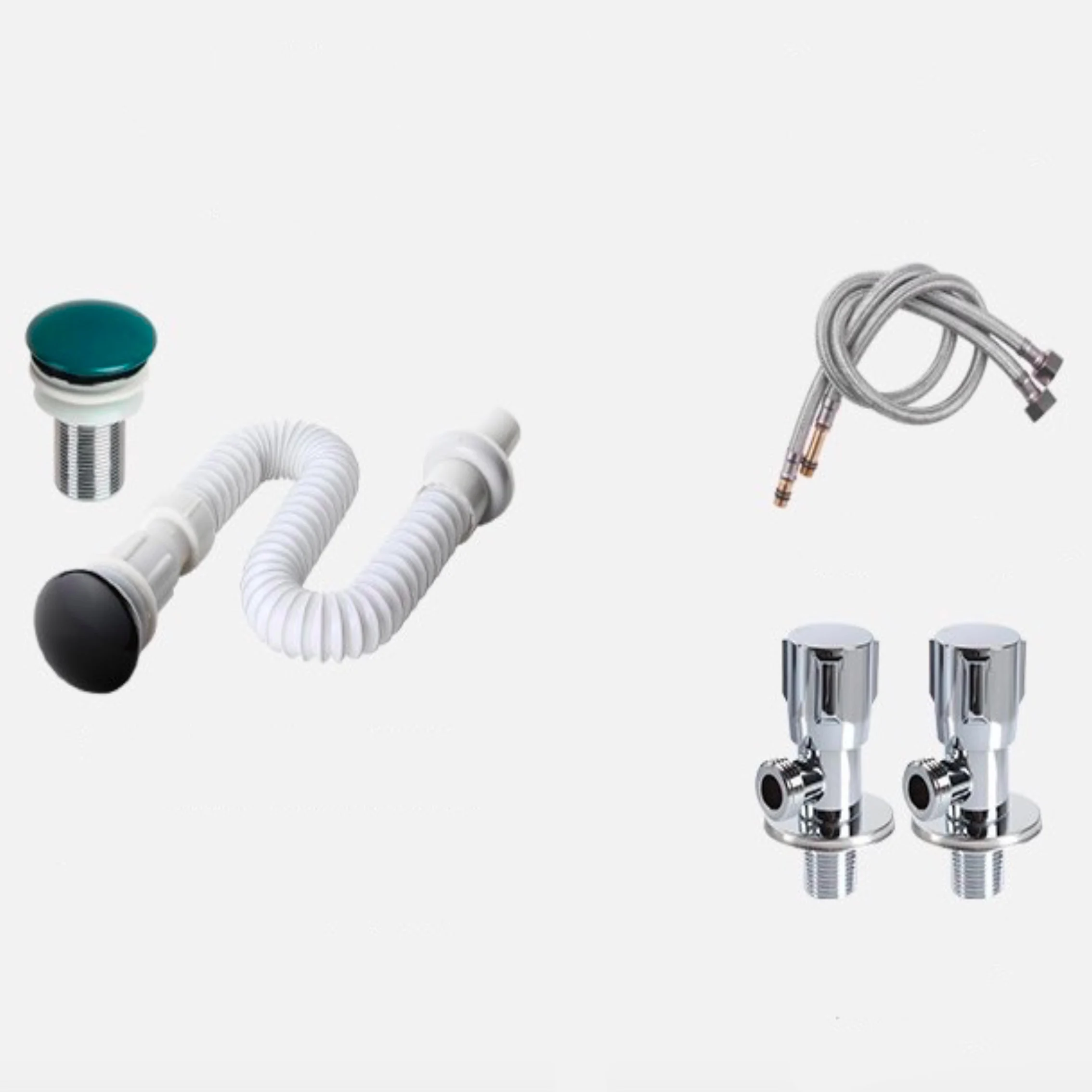 Темно-зеленая матовая керамическая раковина 480*300*135 мм для ванной и балкона