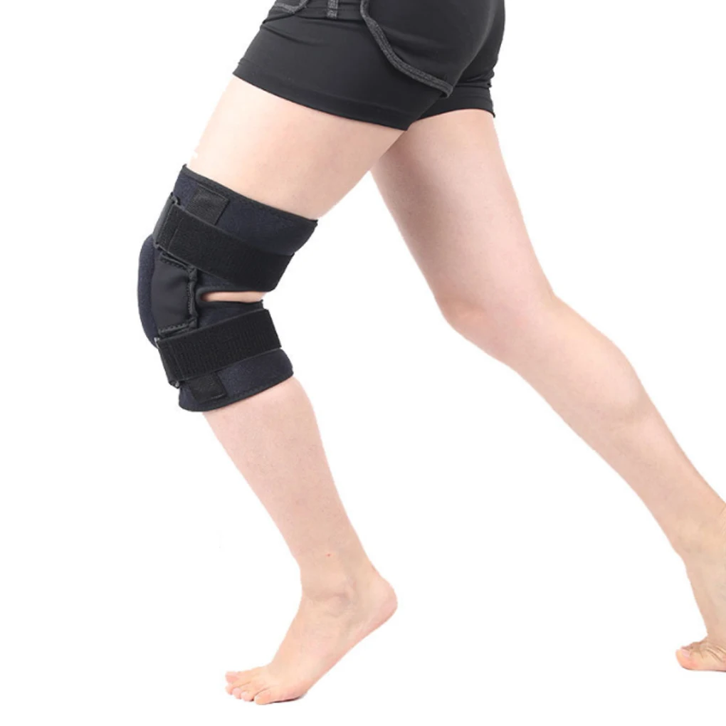 

Knee Brace Adjustable Safety Kneepads Belts Protector Soft Guard Gym Mountaineering Climbing Men Outdoor Activities