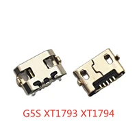 10pcs micru usb 5pin dip2 mobile charging port connector socket plug for moto g5s g5s xt1793 xt1794 xt1792 huawei y5 ii