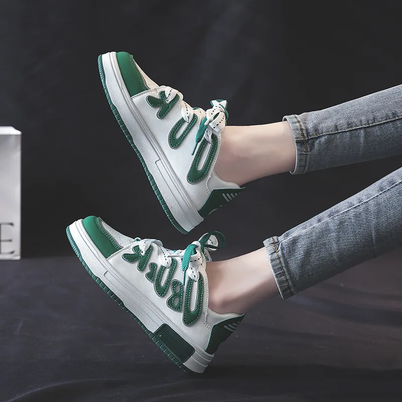 

Spring Autumn 2022 new women shoes fashion sneakers flats shoes woman low cut lace-up high quality lady shoes woman sneakers