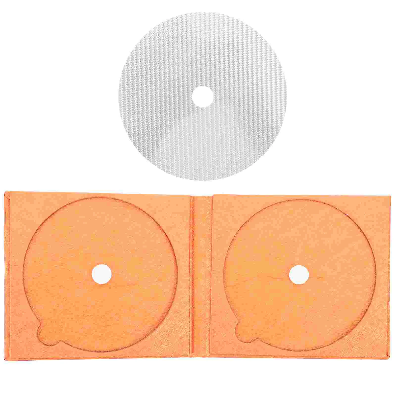 

CD Tuning Pad Pads CDs Carbon Fiber Disc Stabilizer Mat Player DVD for An Fittings