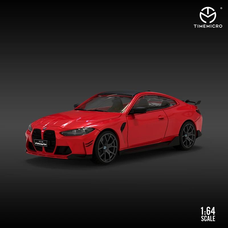 Модель спортивного автомобиля Time Micro 1/64 M4 модель из сплава Коллекционная для