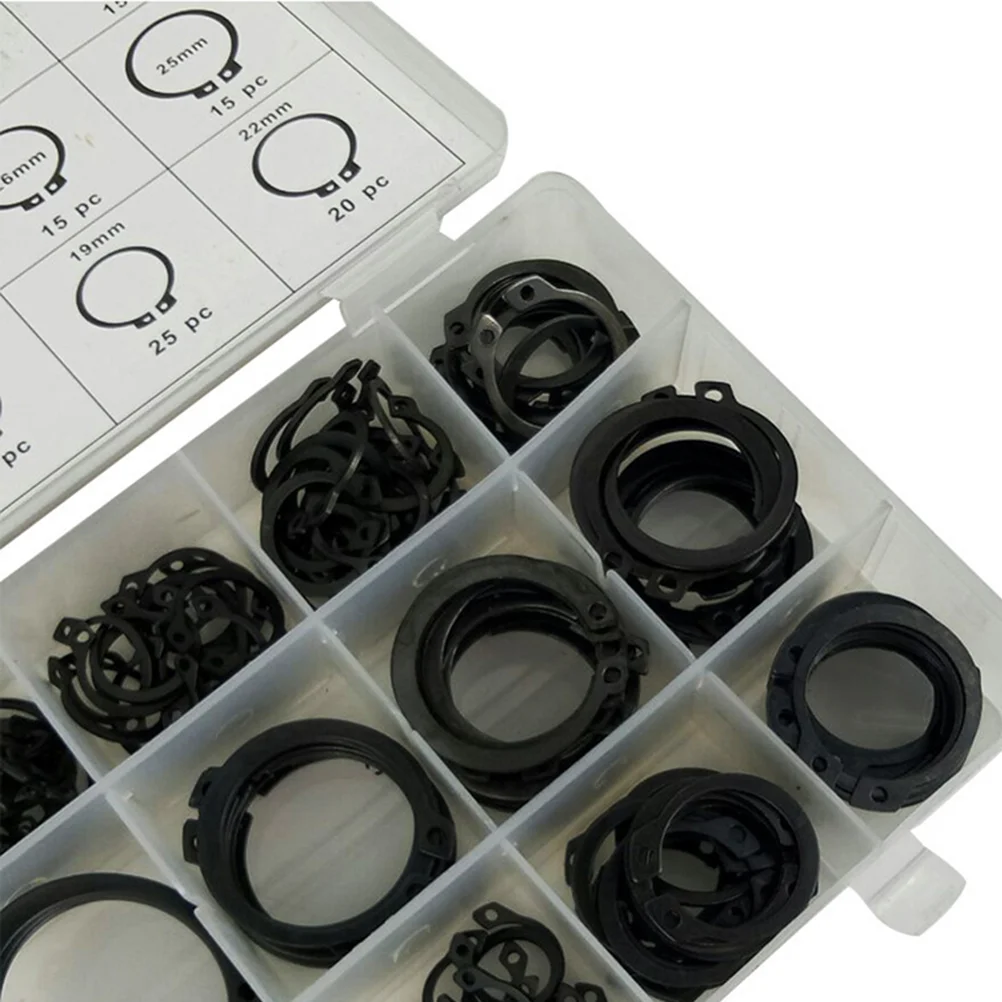 

300-Piece Retainer Ring External Snap Ring External Snap Ring Assortment Retaining Rings Retaining Ring Circlip