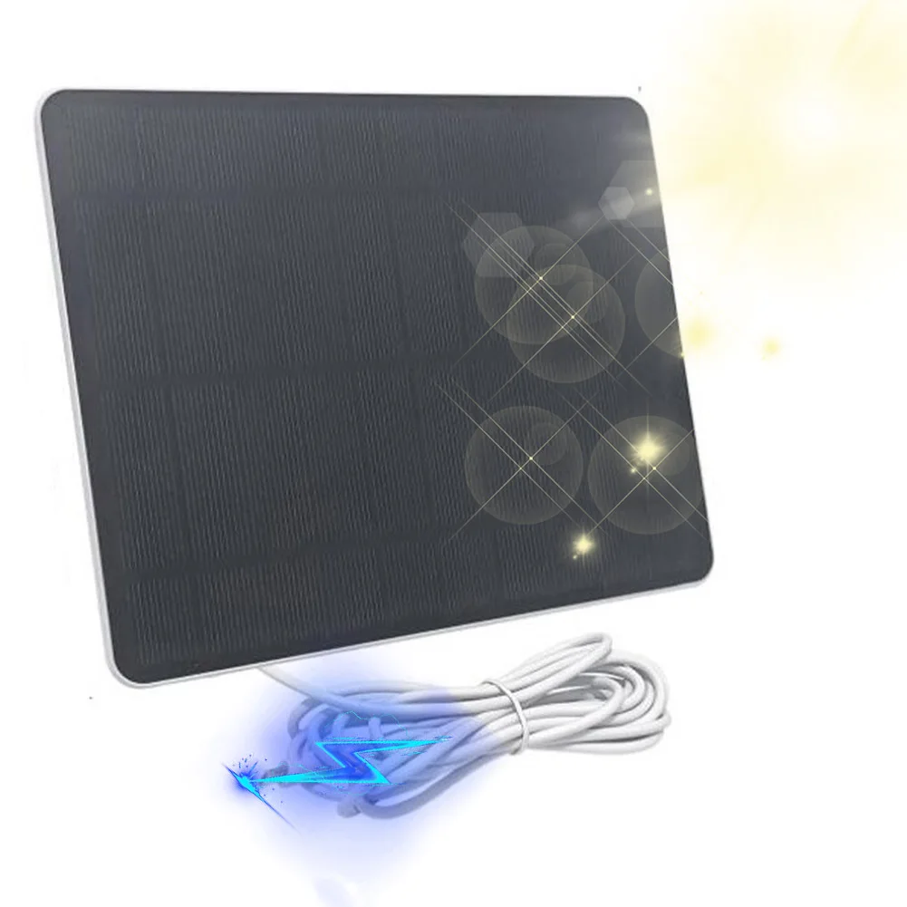 Водонепроницаемая солнечная панель для камеры безопасности 12 Вт класс защиты IP65