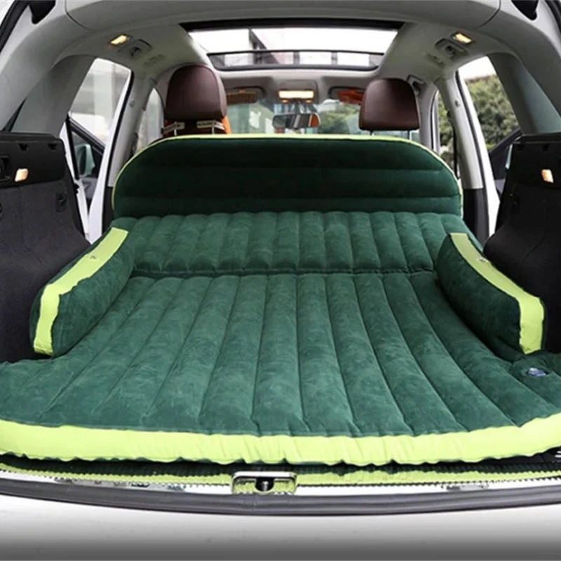 

Outdoor Camping Travel Bed Moisture-proof Pad SUV Car Self-driving Tours Inflatable Mattress-Seat Inflatable Mat With Air Pump