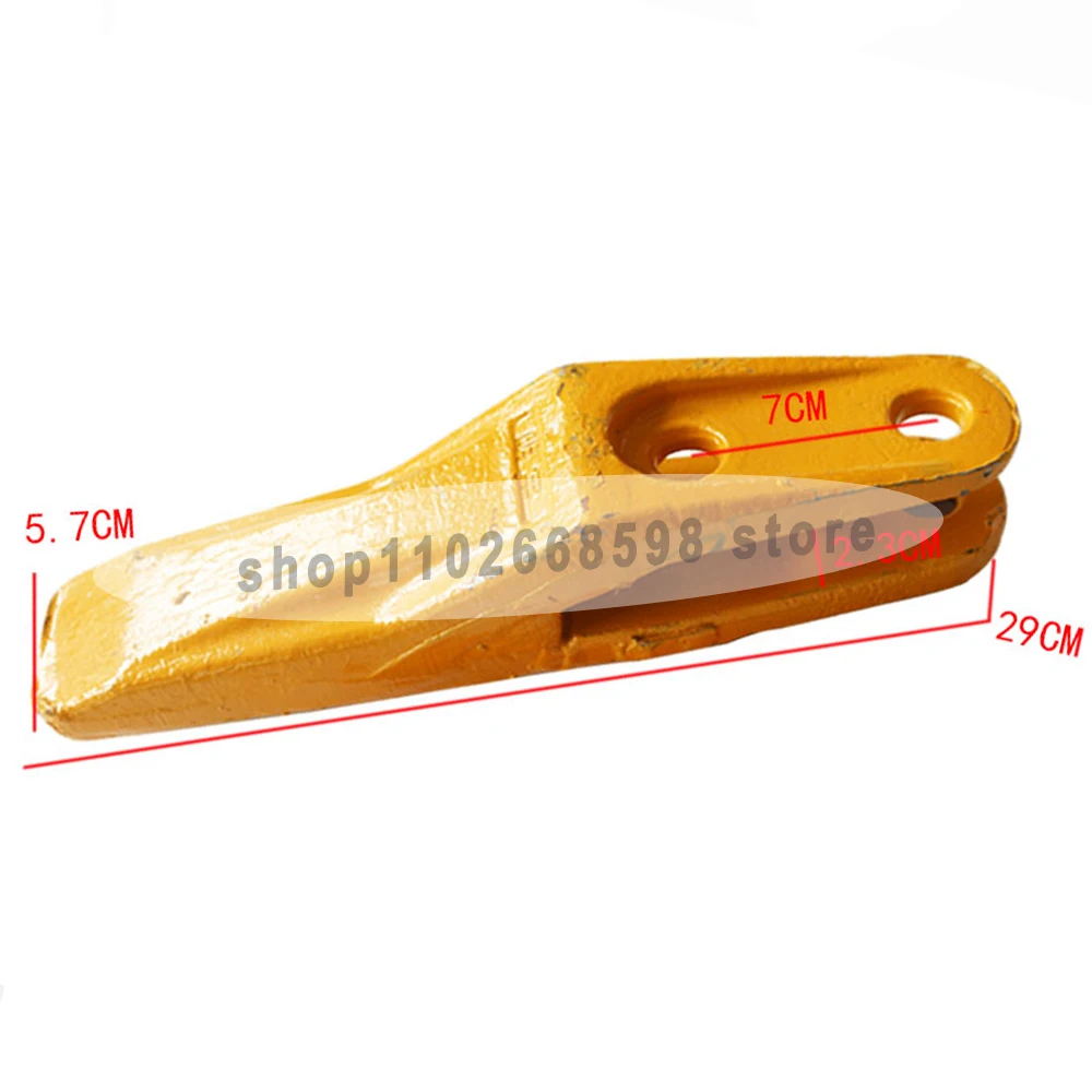 

For Mingyu Wear-resistant Bucket Teeth Small Loader Forklift Bucket Parts Shovel Teeth Welding Bucket Teeth Forged Edge Teeth