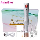 Машинка для мезотерапии, электрическая ручка-карандаш с 2 иглами