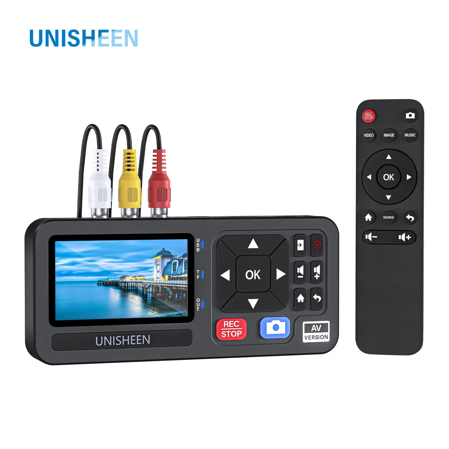 UNISHEEN UR230A аналоговая CVBS RCA видеокамера USB Лента VCR VHS карта ...