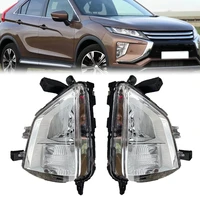 car front bumper fog lights driving lamp turn signal marker lamps for mitsubishi eclipse cross 2017 2019
