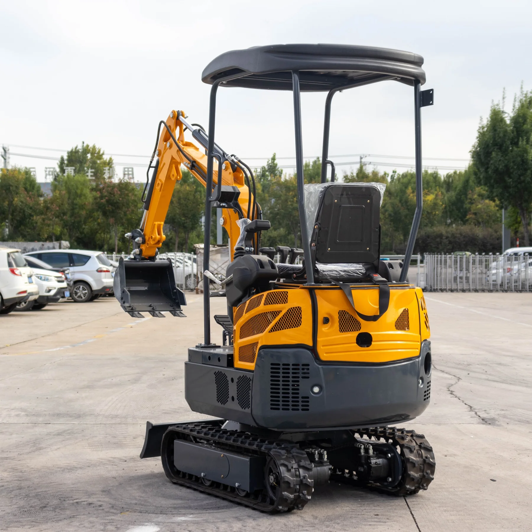 Землеройная машина Экскаватор-экскаватор Мини-экскаватор Hightop HT15 PRO Micro-pelleteuse