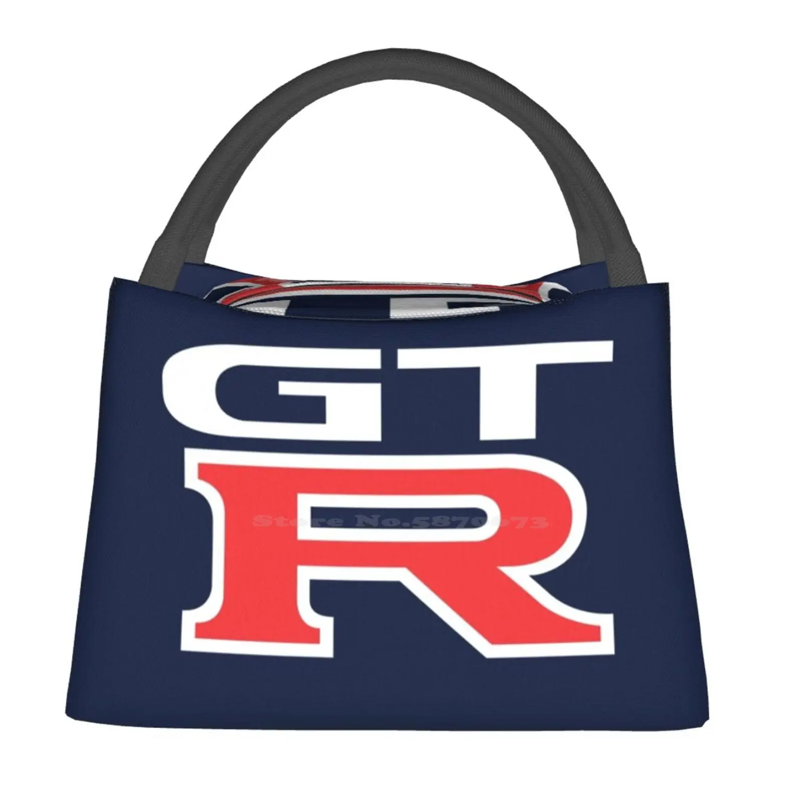 

Gt-R Thermal Cooler Tote Insulated Lunch Bag Japanese Japan Car Auto Vehicle Retro Vintage Classic Asian 510 Celica 240 260 280