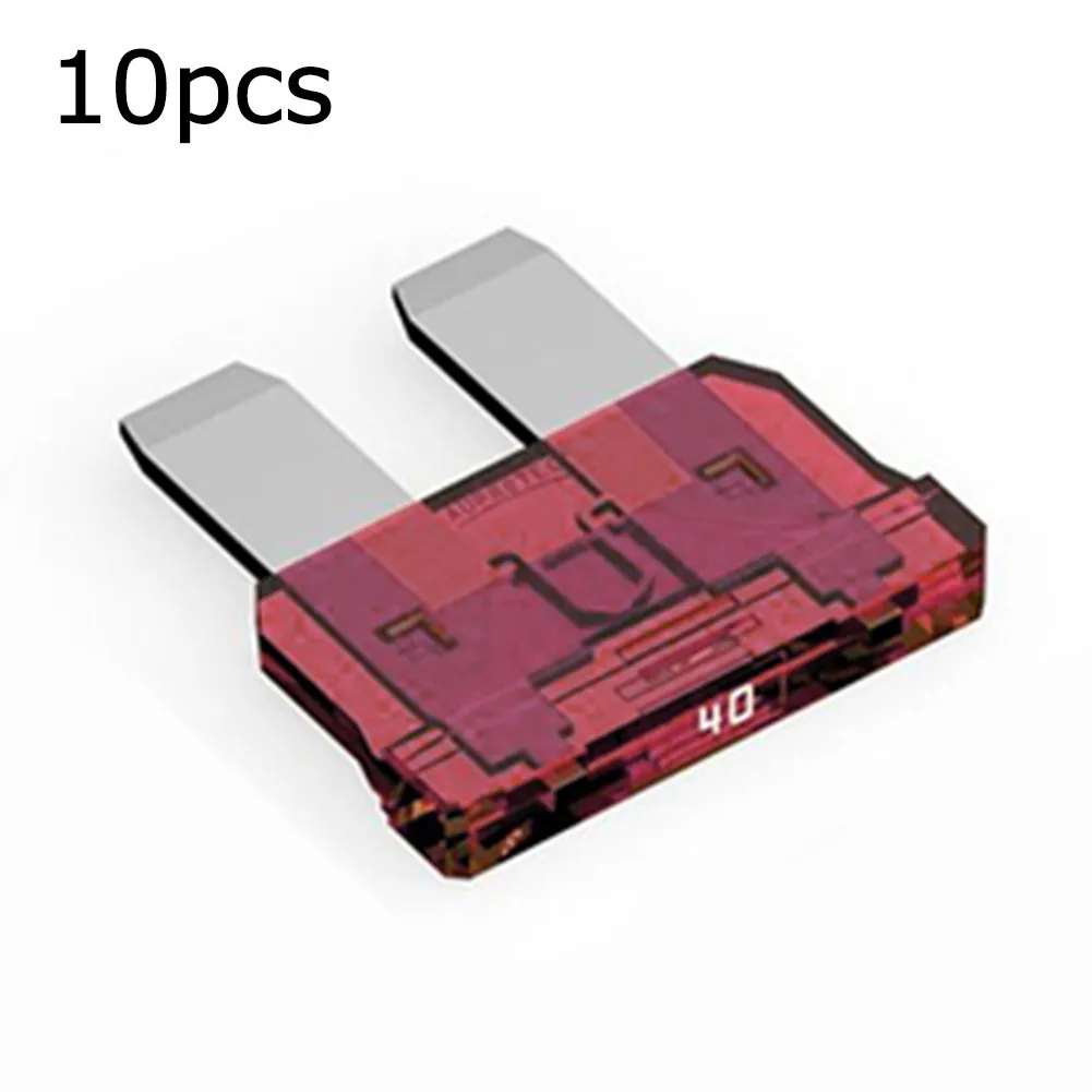 

Replacement Fuse Vehicle Flat Fuse 10PCS ATO Accessories Easy Handling
