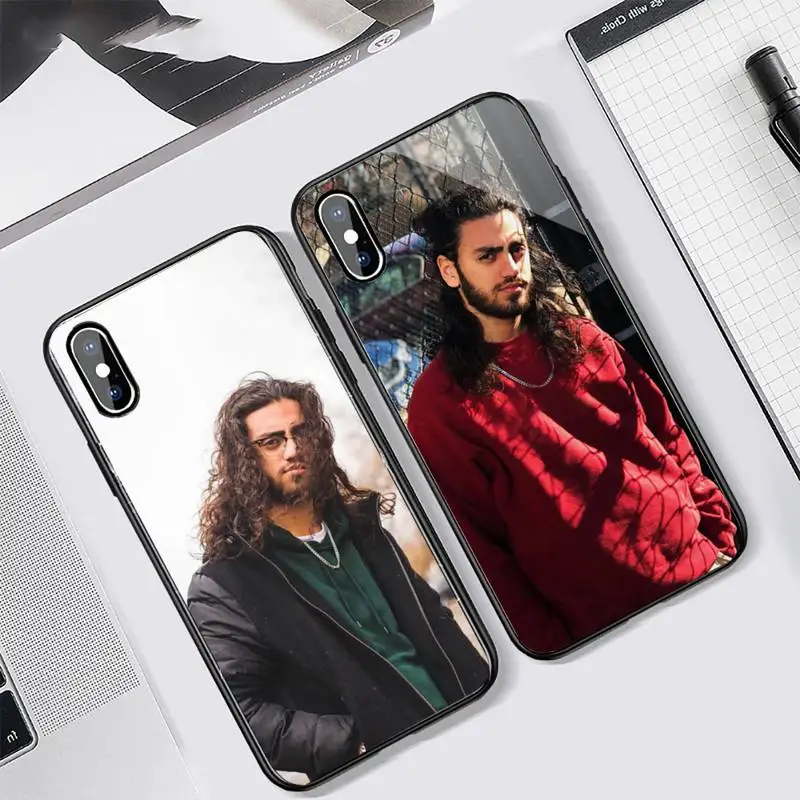 

Ali Gatie Toronto R&B singer Phone Case Tempered glass For iphone 11 12 13 PRO MAX mini 6 7 8 plus X XS XR