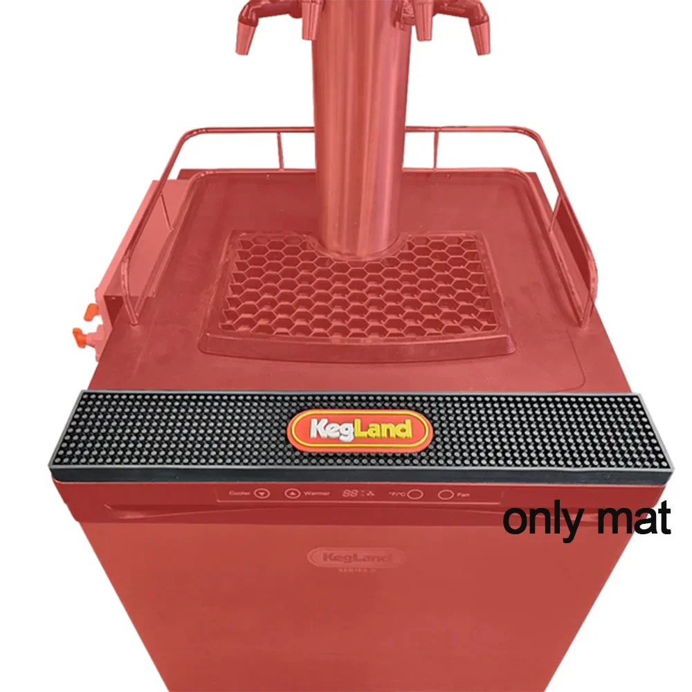 Kegland 59x10 см резиновый коврик черный быстросохнущий аксессуары для пивоварения