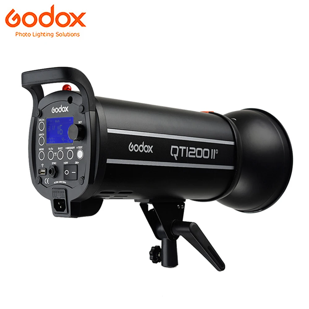 Godox QT1200II M Pro 1200WS GN102 HSS 1/8000s 2 4G Беспроводное освещение для фотостудии Вспышка