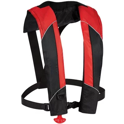 

M-24 Manual Inflatable Life Jacket, Red