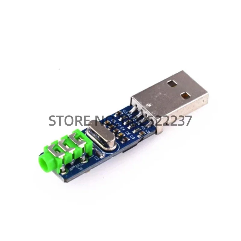 Мини USB ЦАП декодер PCM2704 Звуковая карта Аналоговый Плата декодера
