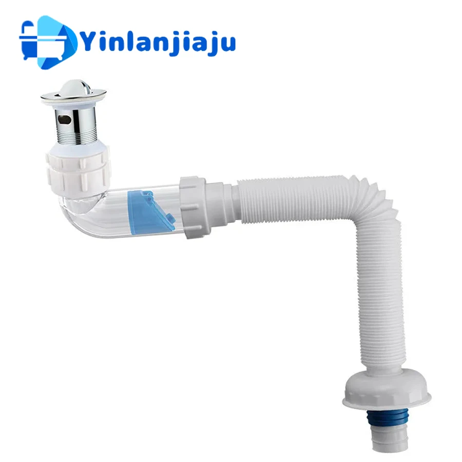 

Универсальная гибкая Выдвижная сливная труба для раковины дезодорирующая сливная труба для раковины аксессуары для сливной раковины
