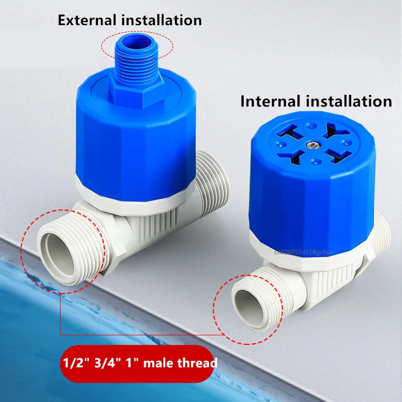 

1/2 Inch 3/4quot 1quot Male Thread Straight-Through Water Level Valve Tower Float Ball Valve Tank Valve Flush Toilet Accessories