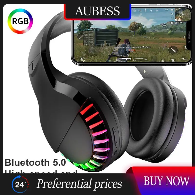 

Стереонаушники беспроводные складные, игровые наушники с шумоподавлением, водонепроницаемые Tws наушники с задержкой