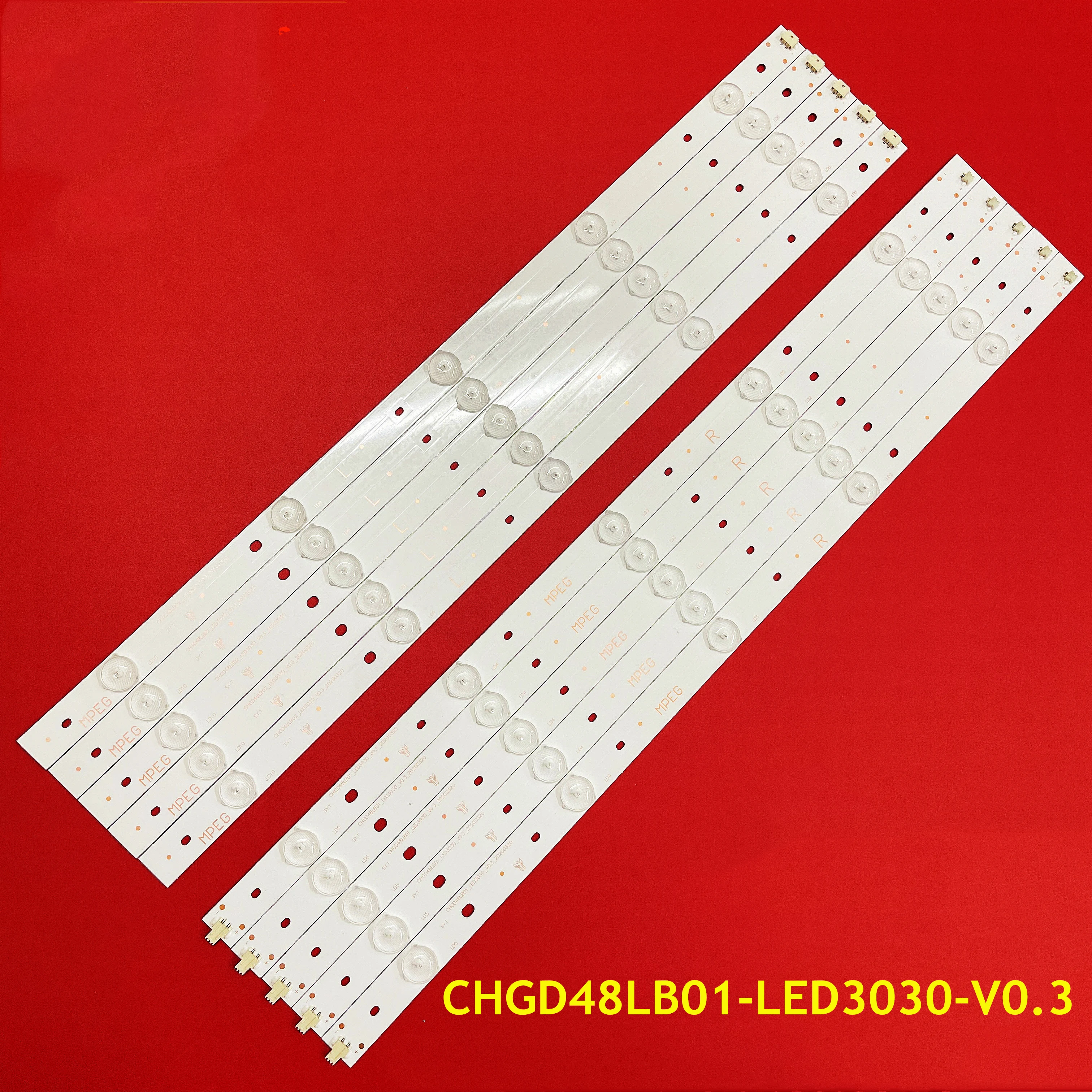 Фонарь для подсветки телевизора ED48C2080I LED48C2000I LE48C20S LE48C20I CHGD48LB01-LED3030-V0.3 CHGD48LB02-LED3030-V0.3