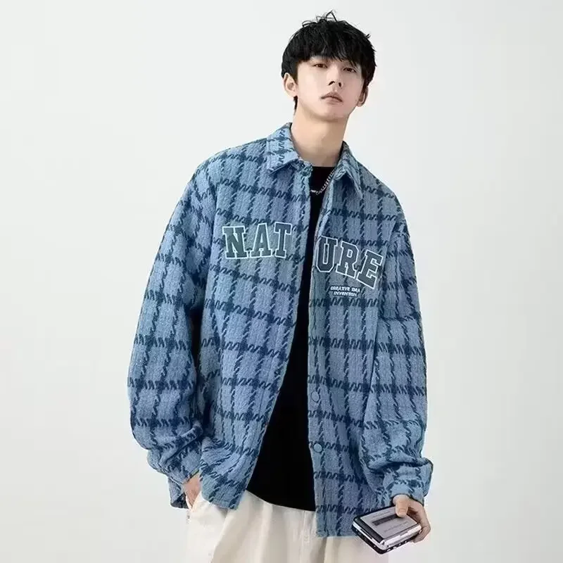 2024 новый стиль гонконгская ветровая куртка свободного покроя с длинным рукавом