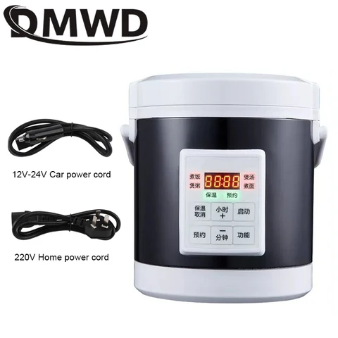 Электрическая рисоварка DMWD 1.6 л белая/черная