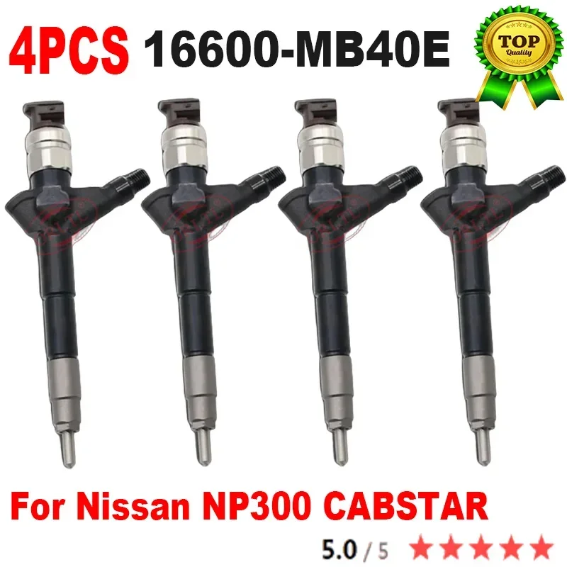 4 шт. 16600-MB40E инжектор дизельного двигателя 16600MB40E сопло 16600 MB40E высококачественный