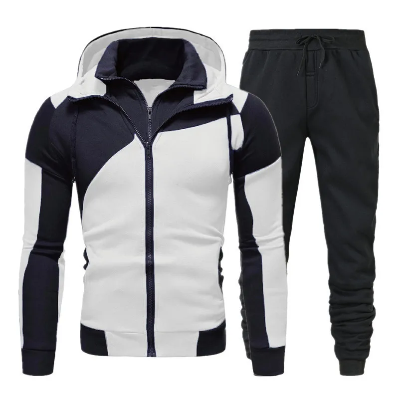 

Модный весенний мужской спортивный костюм для бега, свитшот, джоггеры, спортивный костюм из двух предметов для мужчин