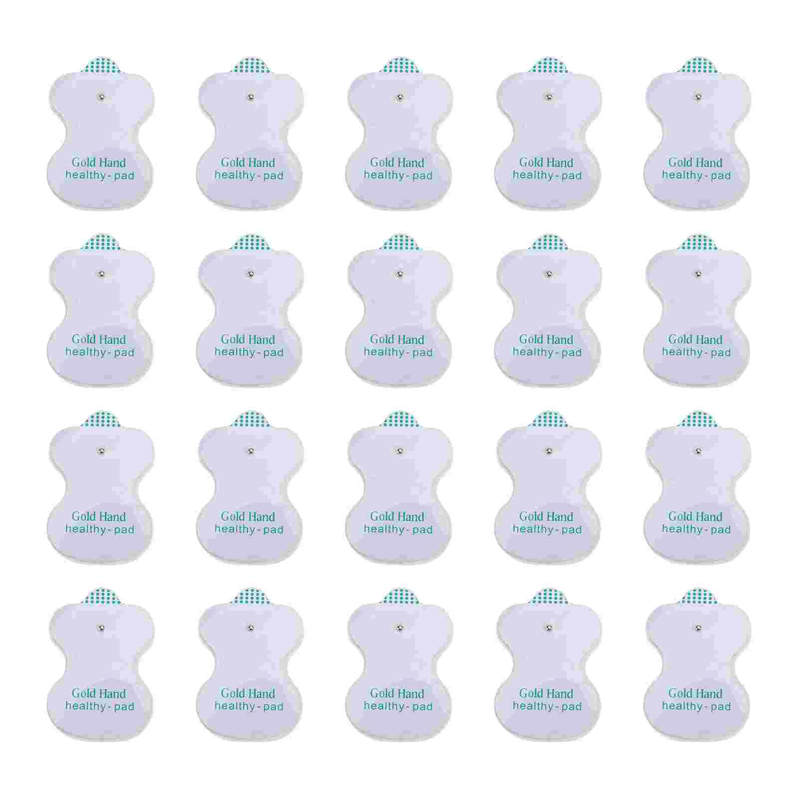 

20Pcs Patch Replacement Adhesive Patch Massagers Electrotherapy Pads for Home