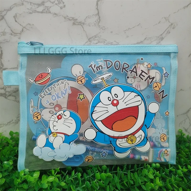 Doraemon канцелярские принадлежности с аниме набор для детей начальной школы сумка