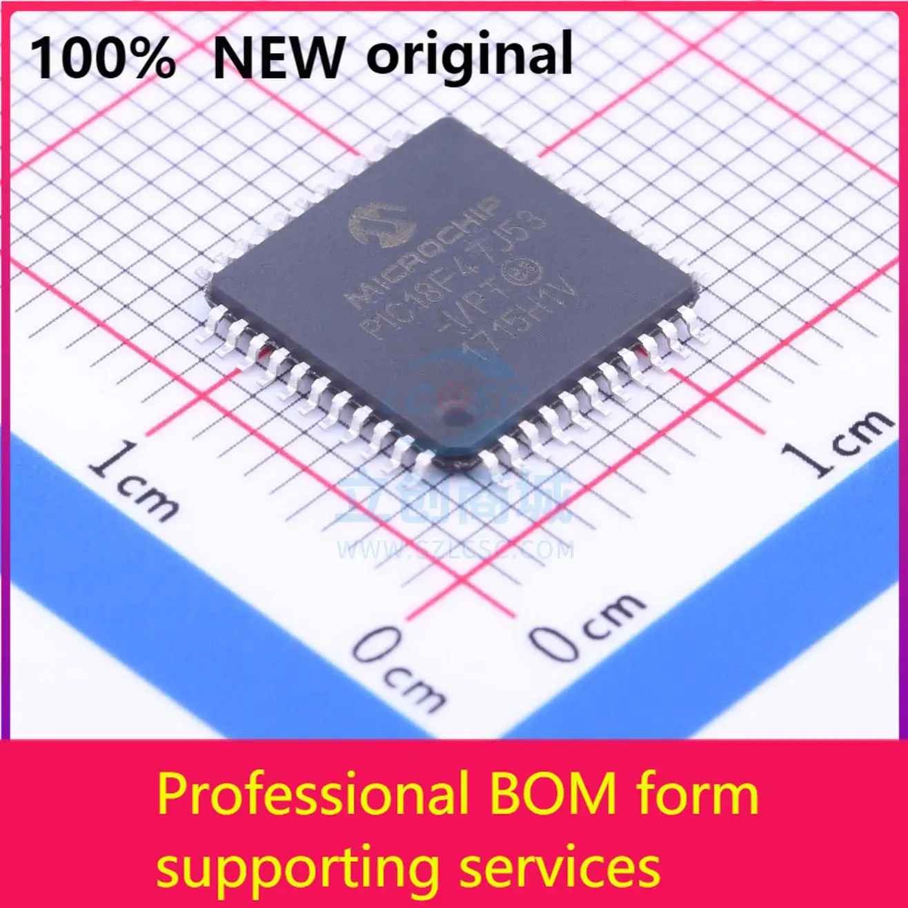 

PIC18F47J53-I/PT PIC18F47J53-I/PTNew Оригинальный оригинальный чип IC 100% оригинал