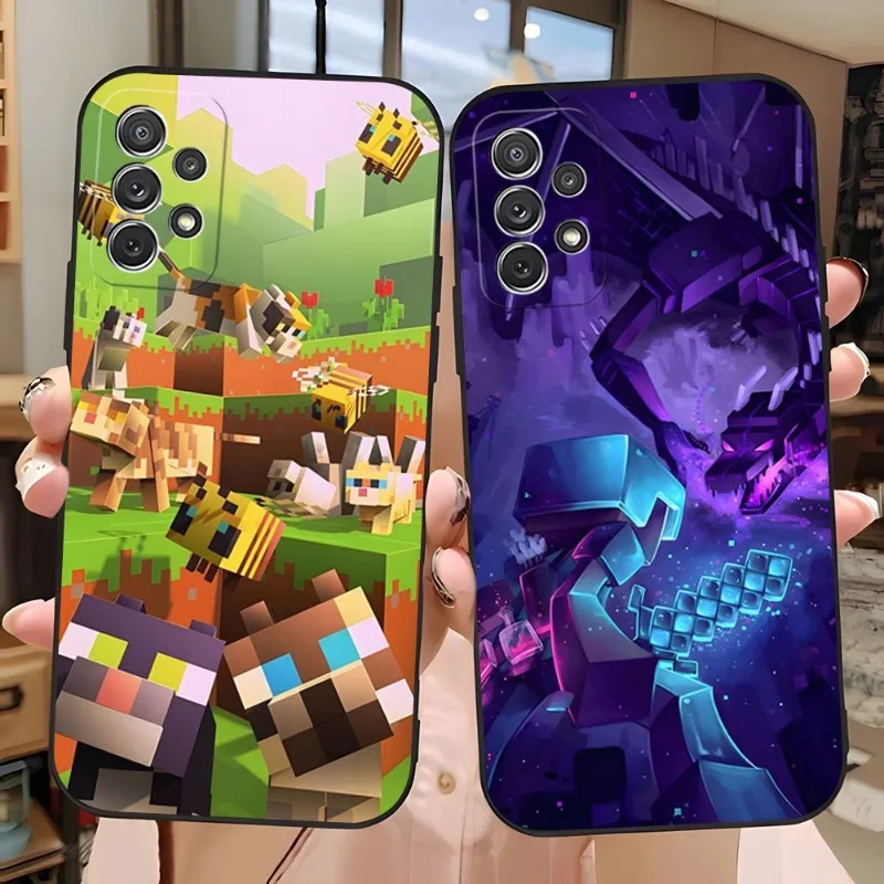 Чехол для телефона Game Mine C-Crafts, противоударный чехол для Samsung S23, S22, S21, S20, S30, S9, S10, S8, S7 Pro Plus Edge