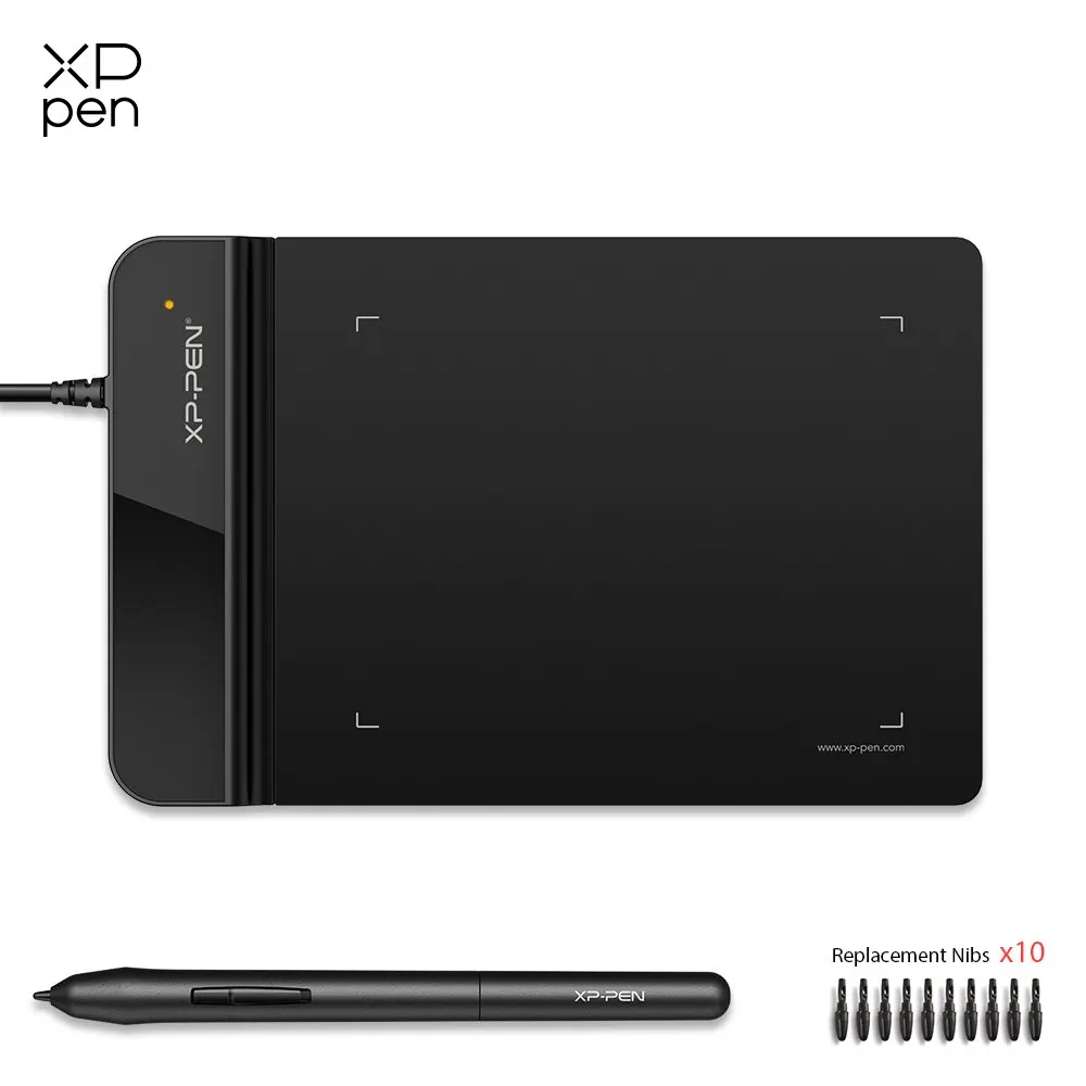 Drawing Tablet XPPen G430S Graphic Drawing Tablet with 8192 Levels Pressure Battery Free Stylus 4x3 Inch Tablet for Windows Mac