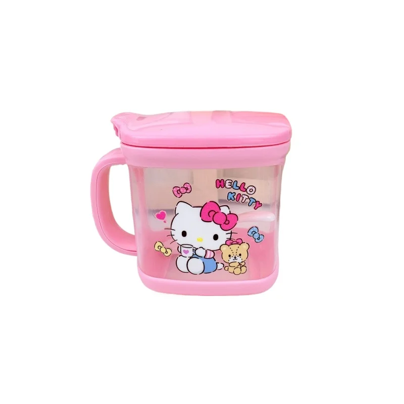 Японская коробка для приправ Sanrio Kuromi Pudding с ложкой, кухонная банка для хранения соли и куриных специй (art.: 3920d945f44fc) - 3920d945f44fc