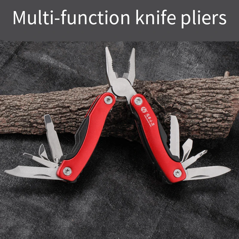 

Multifunction Pliers Outdoor Combination Mini Foldable and Portable Multi-Purpose Universal Portable Tool Clamp Small Knife