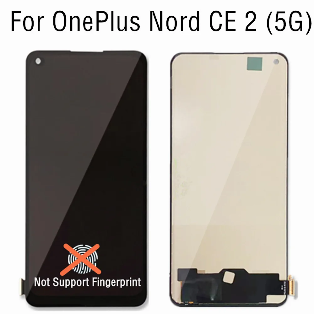 

ЖК-дисплей TFT 6,43 дюйма для OnePlus Nord CE2, ЖК-дисплей с сенсорным экраном и дигитайзером в сборе для ремонта ЖК-дисплея IV2201