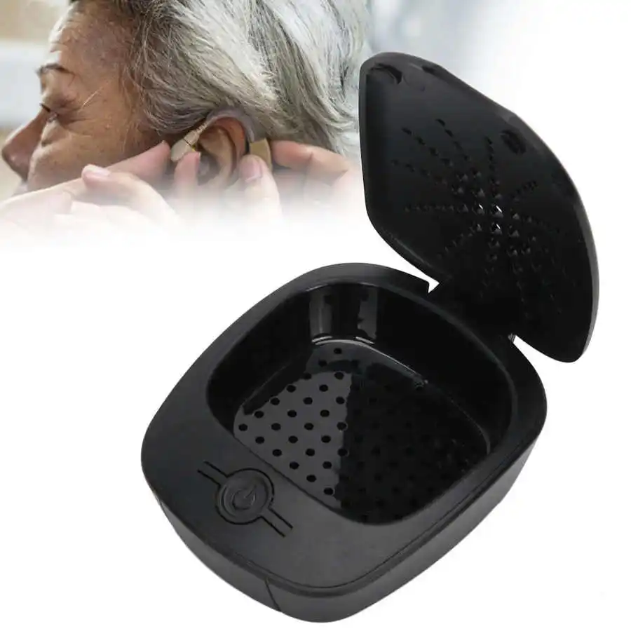 

Mini Hearing Aid Drying Box UV Protection Hearing Amplifier Drying Case USB Power Supply Convenient Hearing Aid Dehumidifier