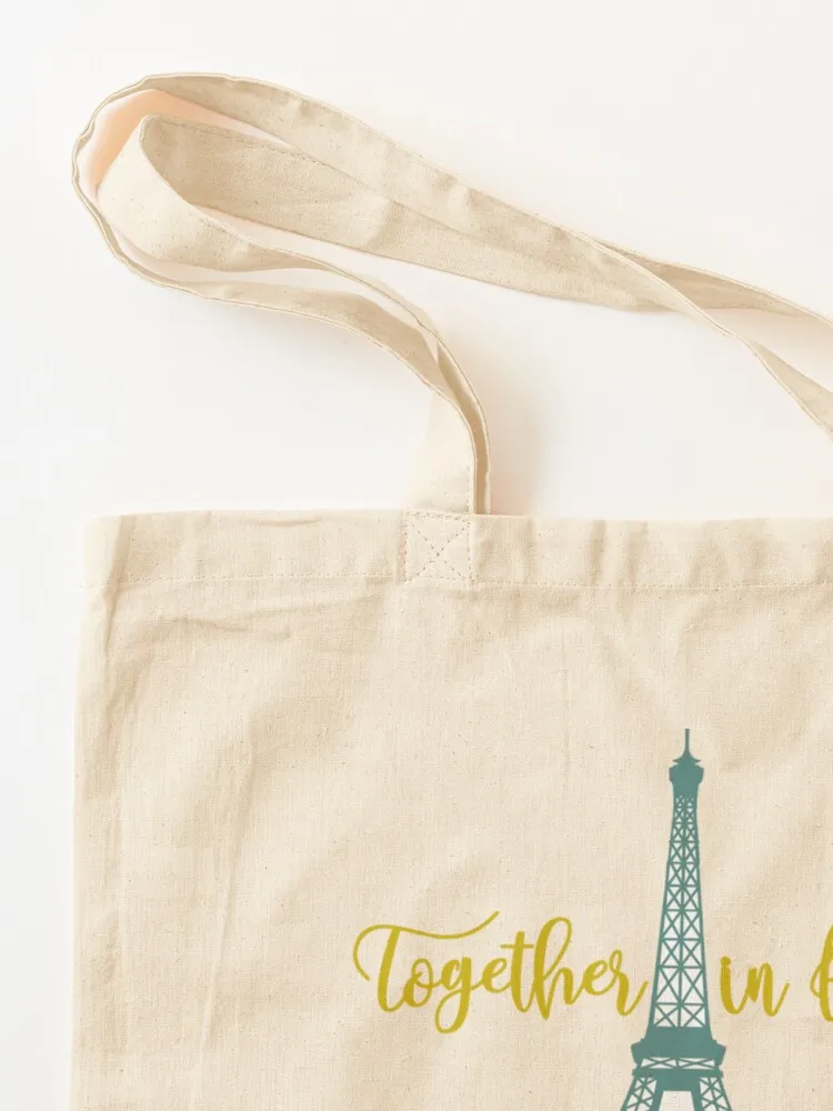 Анастасия - Вместе в Париже Большая сумка-тоут мужская Портативная холщовая