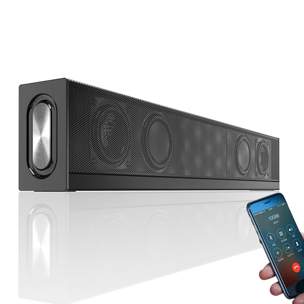 

S688 20W Wireless Bluetooth Speaker Portable Super Bass Home Theater Soundbar TV Speaker Subwoofer Bluetooth Column