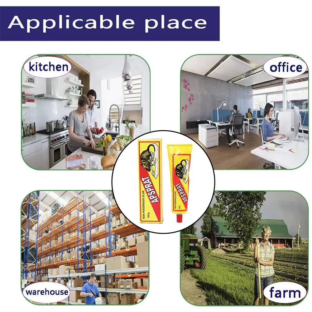 Приклеивающаяся трубка 135 г клей для мыши фотоклея наклейка без насекомых