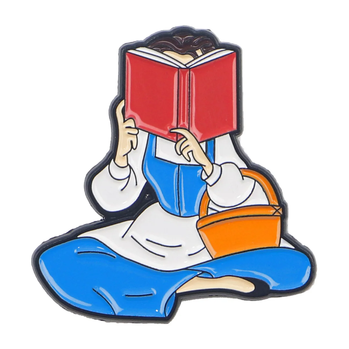 Эмалированная шпилька с милым родинкой Мультяшные фотообои аксессуары для