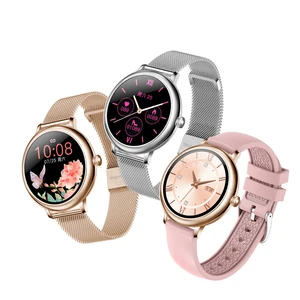 2022 NEW Stylish Women's Smart Watch Luxury Waterproof Wristwatch Stainless Steel Casual Girls Smart in Pakistan