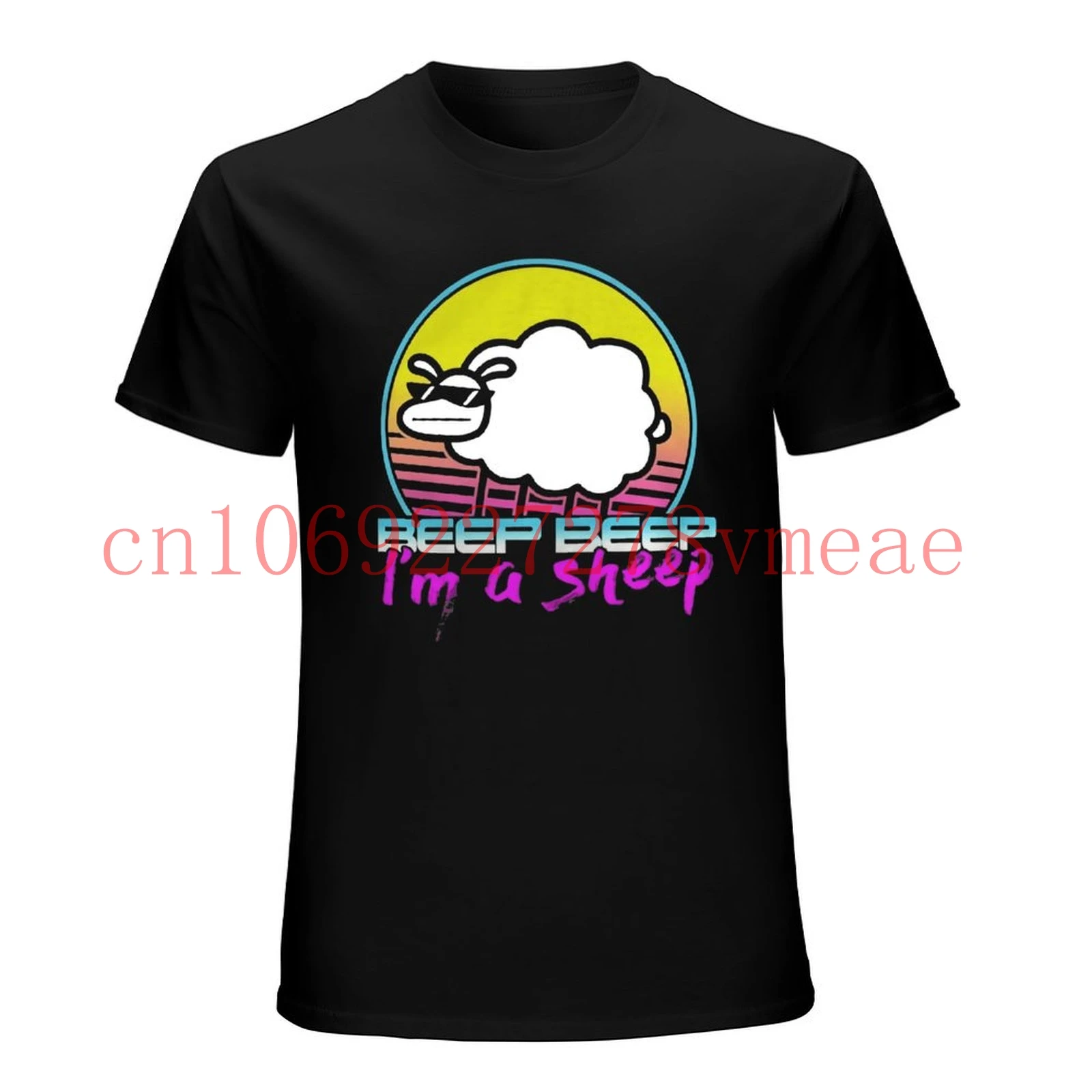 Футболка Beep I'm a Sheep Забавная мужская женская футболка