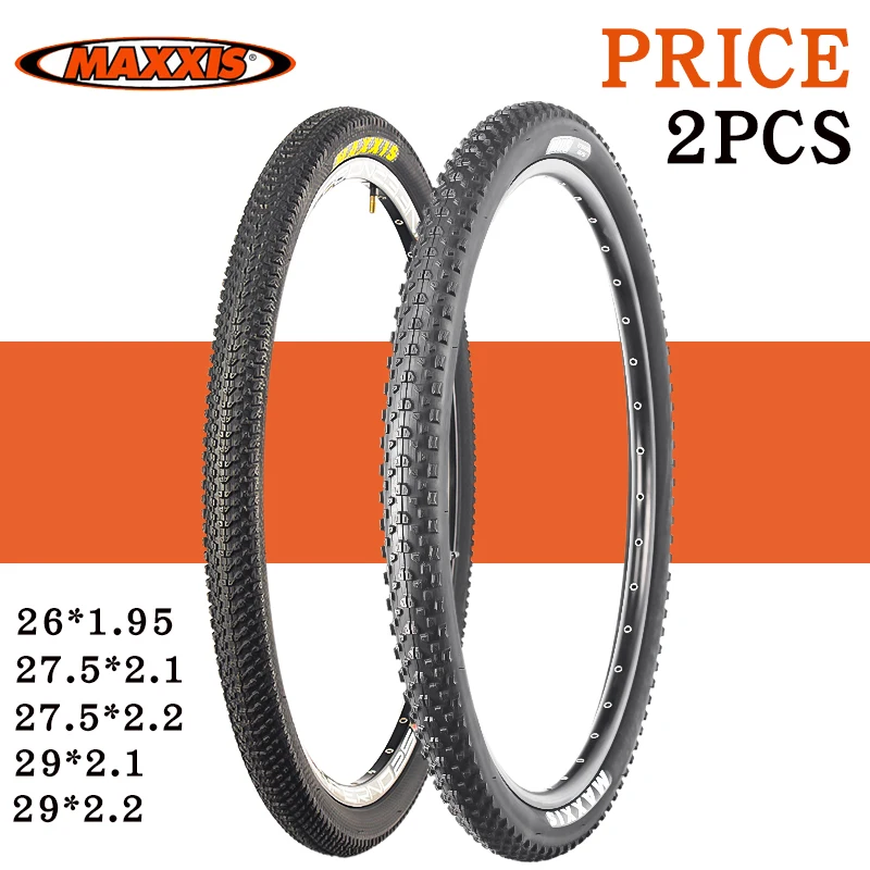 

2pcs MAXXIS 26inch Bicycle Tire 26*1.95 27.5*2.1 29*2.1 60TPI MTB Bike Tire Tube 27.5*2.20 29*2.20 Pace IKON Steel Wire Tyre