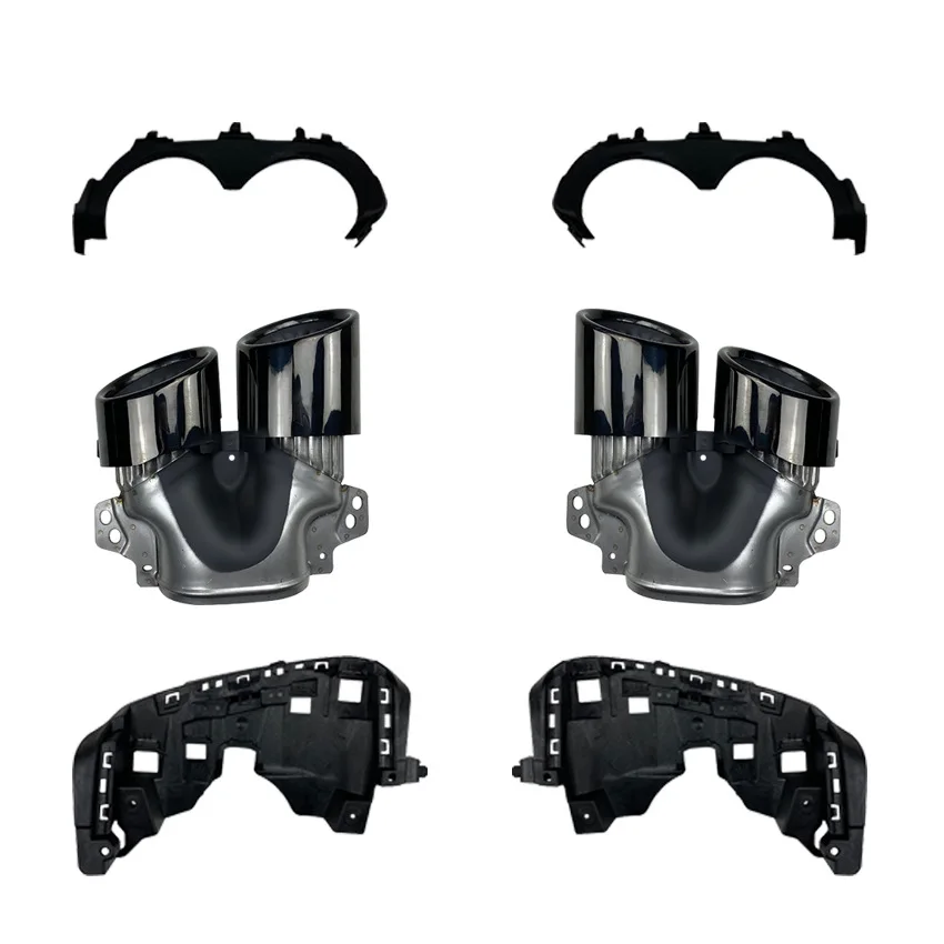 

Задний бампер, технические выхлопные наконечники, выходы трубы для Mercedes Benz GLA H247 GLA200 220 250 GLA35 GLA45 AMG, установка 2020 +